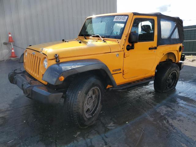 JEEP WRANGLER S 2012 with VIN 1C4AJWAG3CL144435 - Photo from auction