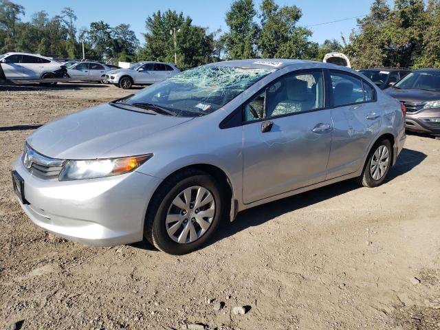 HONDA CIVIC LX 2012 with VIN 19XFB2F50CE085646 - Photo from auction