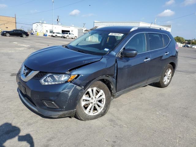 NISSAN ROGUE SV 2016 with VIN KNMAT2MT7GP608059 - Photo from auction