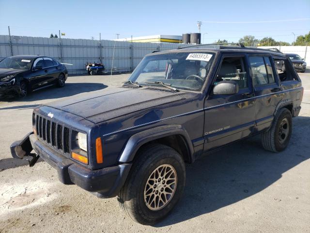 JEEP CHEROKEE C 1997 with VIN 1J4FT78S6VL594948 - Photo from auction