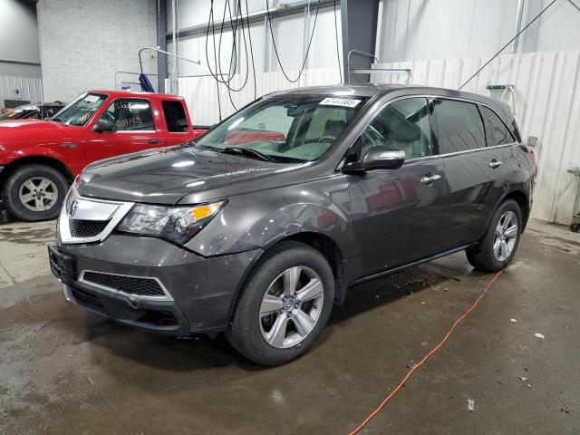 ACURA MDX TECHNO 2012 with VIN 2HNYD2H31CH542350 - Photo from auction