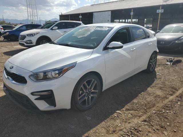 KIA FORTE EX 2021 with VIN 3KPF54AD3ME292678 - Photo from auction