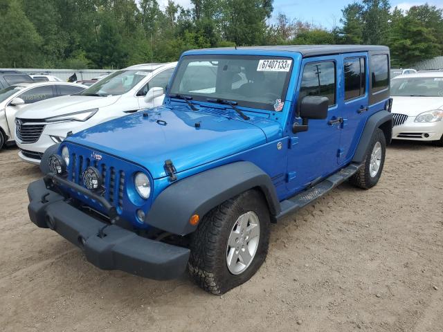 JEEP WRANGLER U 2015 with VIN 1C4BJWDG2FL501866 - Photo from auction
