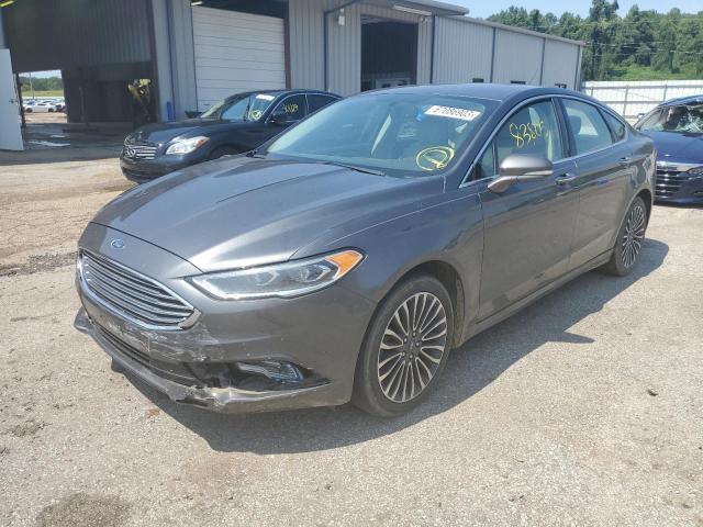 FORD FUSION SE 2017 with VIN 3FA6P0HD7HR404427 - Photo from auction