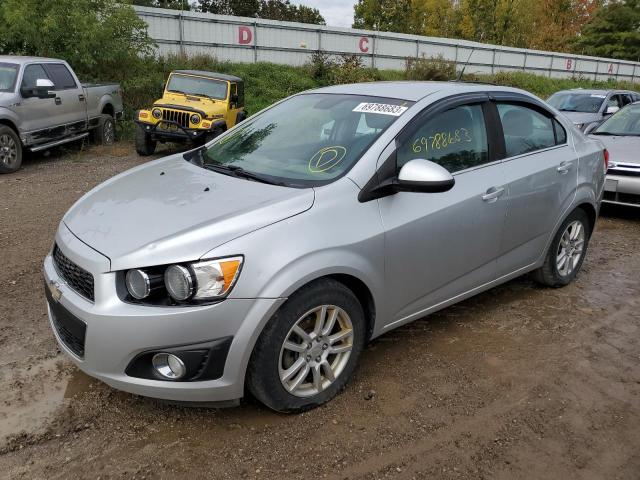 CHEVROLET SONIC LT 2013 with VIN 1G1JC5SH0D4138852 - Photo from auction