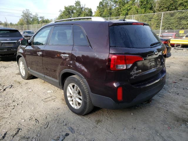 Photo 2 from auction – 2015 KIA SORENTO LX with VIN 5XYKTDA79FG648992