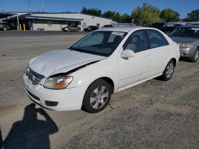 KIA SPECTRA EX 2007 with VIN KNAFE121175416799 - Photo from auction