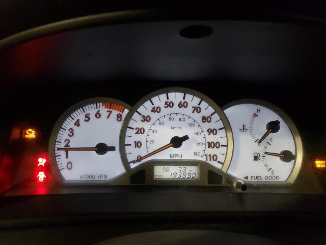 Photo 9 from auction – 2005 TOYOTA COROLLA SE with VIN 1NXBR32E45Z428707