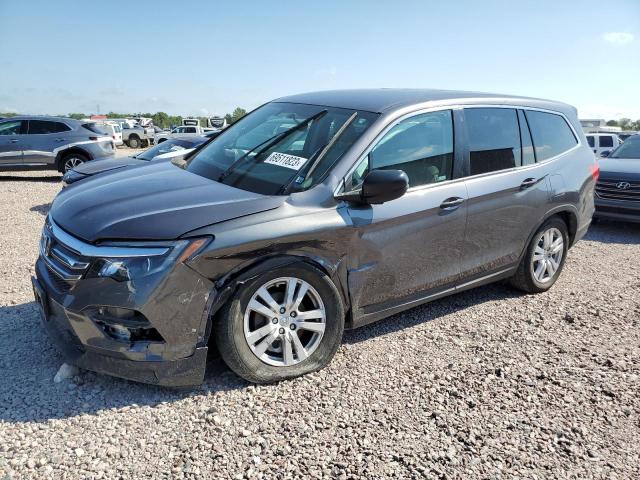 Photo 1 from auction – 2018 HONDA PILOT LX with VIN 5FNYF5H19JB028524