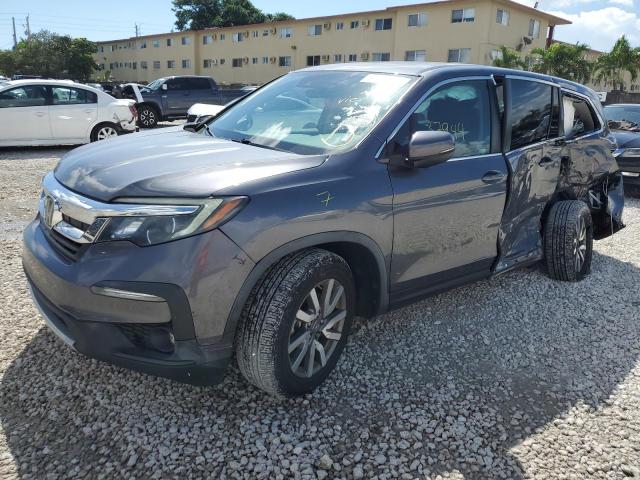 HONDA PILOT EXL 2019 with VIN 5FNYF5H57KB040420 - Photo from auction