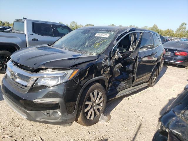 HONDA PILOT EXL 2021 with VIN 5FNYF5H55MB005295 - Photo from auction