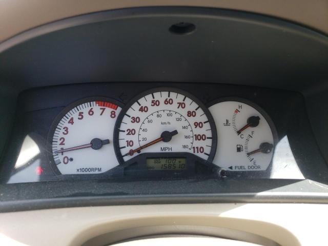 Снимка 9 от търг – 2004 TOYOTA COROLLA CE с VIN 2T1BR32E24C266110