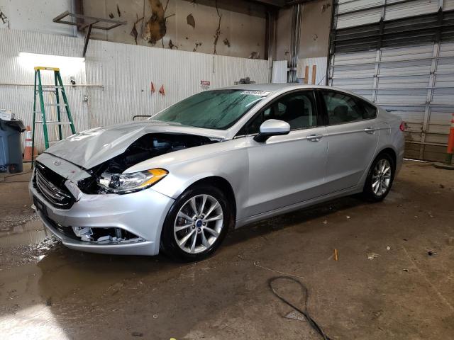 FORD FUSION SE 2017 with VIN 3FA6P0H75HR168306 - Photo from auction