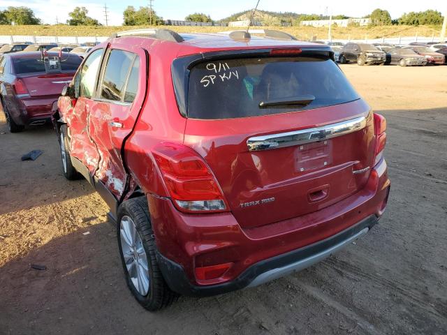 Photo 2 from auction – 2020 CHEVROLET TRAX PREMI with VIN 3GNCJRSB4LL228594