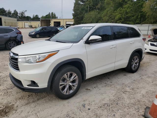 TOYOTA HIGHLANDER 2015 with VIN 5TDZKRFH8FS108682 - Photo from auction