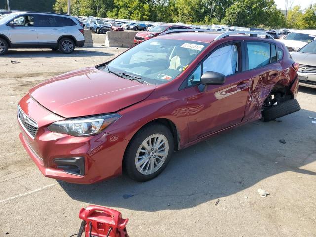 SUBARU IMPREZA PR 2017 with VIN 4S3GTAB6XH3727606 - Photo from auction