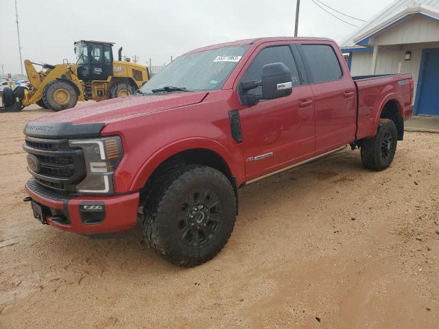 FORD F250 SUPER 2022 with VIN 1FT8W2BT0NED32289 - Photo from auction