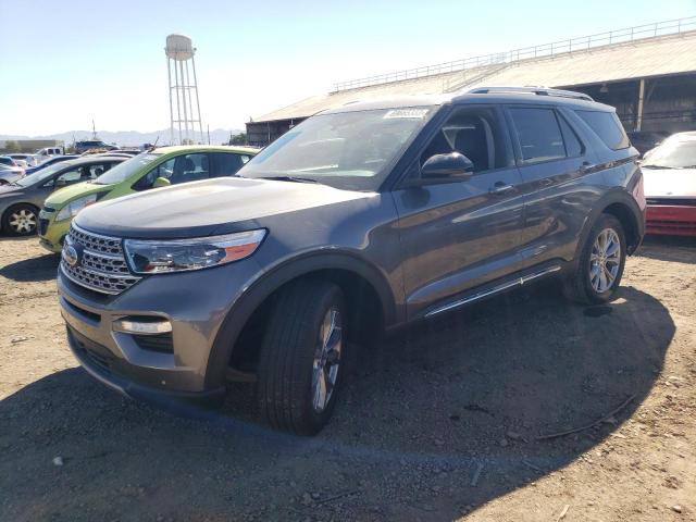 FORD EXPLORER L 2021 with VIN 1FMSK7FH3MGC28432 - Photo from auction