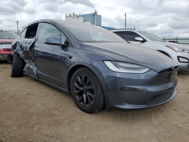 Photo 4 from auction – 2022 TESLA MODEL X with VIN 7SAXCBE55NF328483