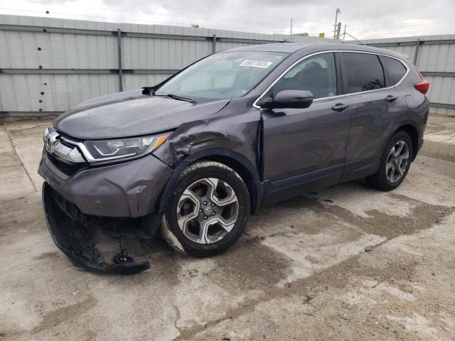 HONDA CR-V EX 2018 with VIN 7FARW2H58JE028153 - Photo from auction