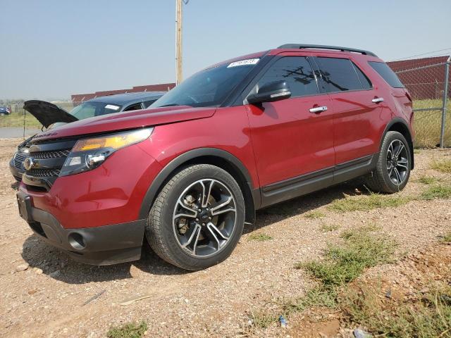 FORD EXPLORER S 2013 with VIN 1FM5K8GT6DGC05863 - Photo from auction