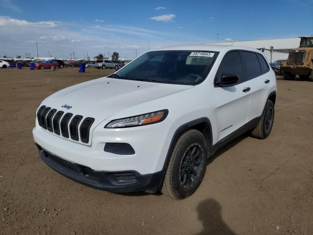 JEEP CHEROKEE S 2014 with VIN 1C4PJMAB9EW218915 - Photo from auction