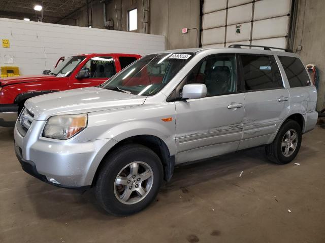 HONDA PILOT EX 2006 with VIN 5FNYF18596B007062 - Photo from auction