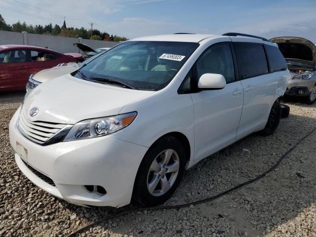 TOYOTA SIENNA LE 2017 with VIN 5TDKZ3DC2HS867607 - Photo from auction
