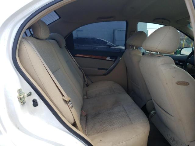 Photo 10 from auction – 2007 CHEVROLET AVEO LT with VIN KL1TG56627B155933
