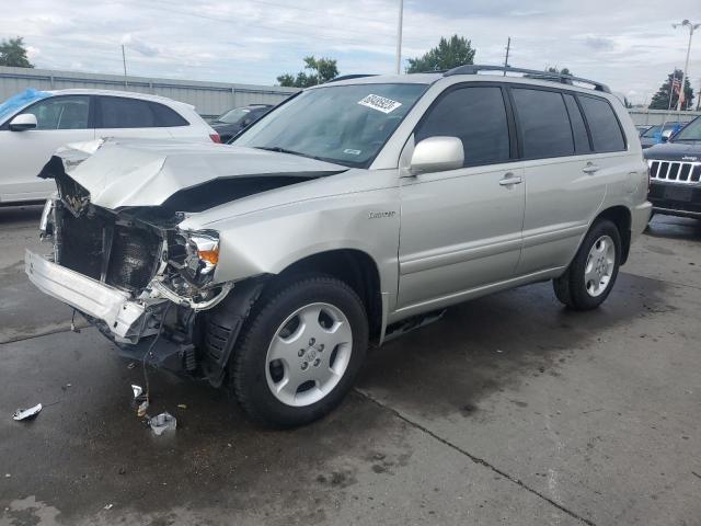 TOYOTA HIGHLANDER 2005 with VIN JTEEP21A150079993 - Photo from auction