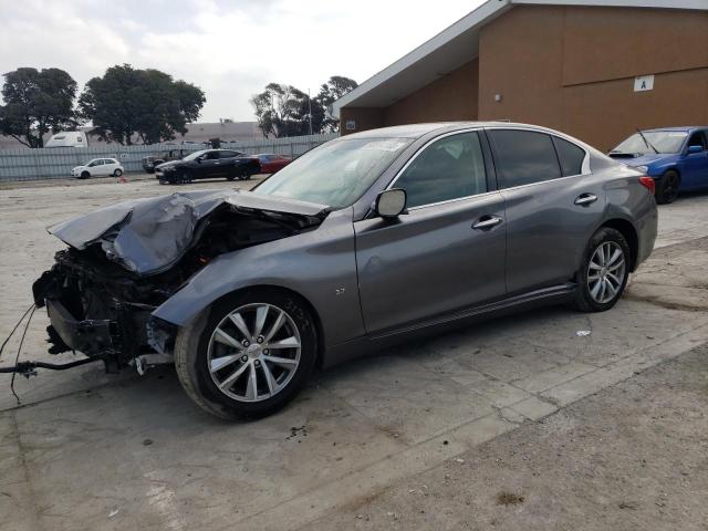 INFINITI Q50 BASE 2015 with VIN JN1BV7AP5FM343597 - Photo from auction
