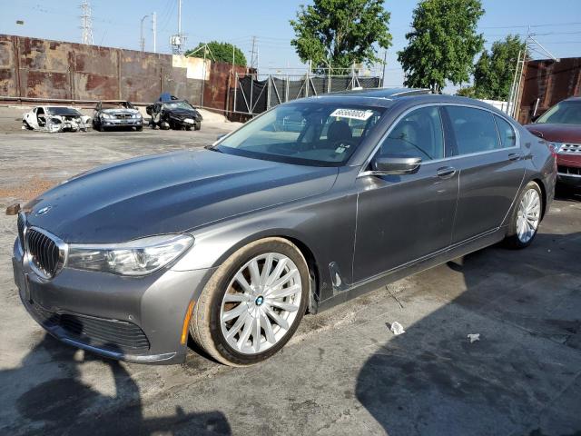 BMW 740 I 2019 with VIN WBA7E2C58KB454536 - Photo from auction