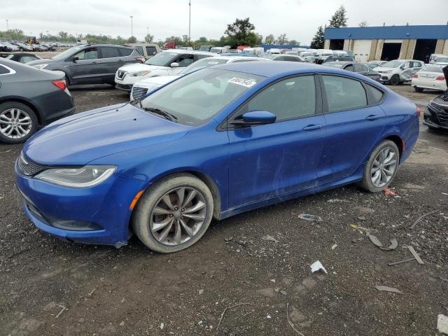 CHRYSLER 200 S 2015 with VIN 1C3CCCBG3FN756941 - Photo from auction