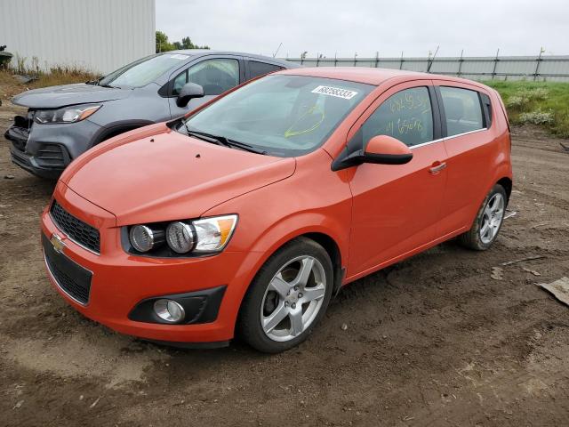 CHEVROLET SONIC LTZ 2012 with VIN 1G1JE6SB4C4204684 - Photo from auction