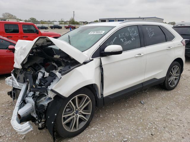 FORD EDGE TITAN 2022 with VIN 2FMPK4K96NBA77050 - Photo from auction