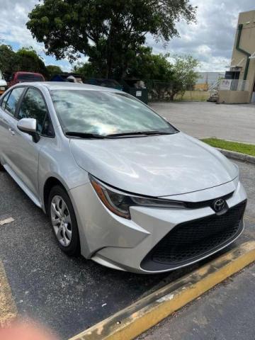 TOYOTA COROLLA LE 2021 with VIN 5YFEPMAE7MP261897 - Photo from auction