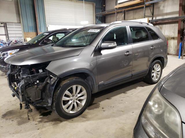 KIA SORENTO EX 2011 with VIN 5XYKUDA21BG063836 - Photo from auction