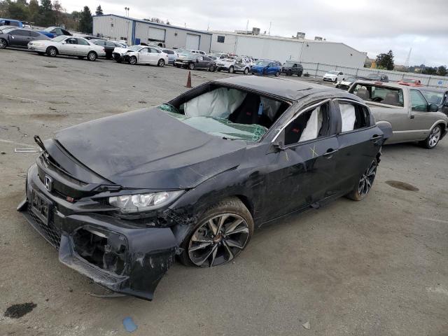 HONDA CIVIC SI 2017 with VIN 2HGFC1E56HH705809 - Photo from auction