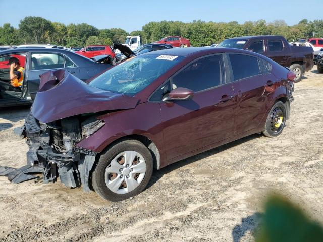 KIA FORTE LX 2017 with VIN 3KPFK4A74HE055948 - Photo from auction