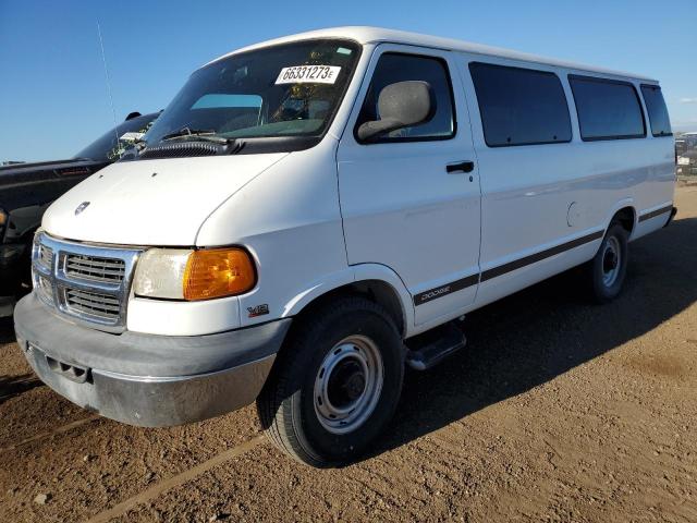 DODGE RAM WAGON 2000 with VIN 2B5WB35Z6YK176664 - Photo from auction