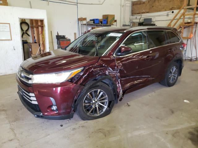 Foto 1 de la subasta – 2018 TOYOTA HIGHLANDER con VIN 5TDJZRFH9JS901037
