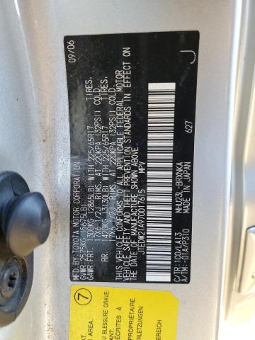 Фото 14 с аукциона – 2007 TOYOTA HIGHLANDER с VIN JTEDW21A970017615