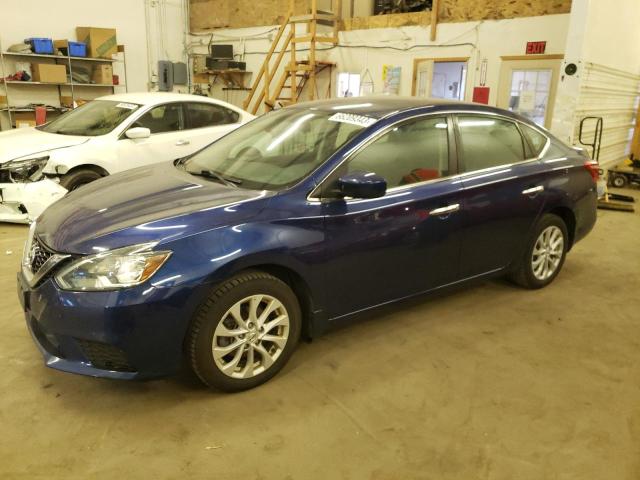 NISSAN SENTRA S 2018 with VIN 3N1AB7AP4JY272273 - Photo from auction