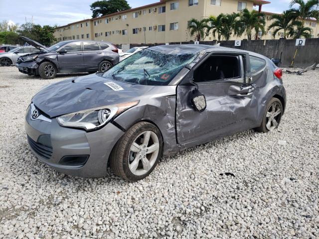 HYUNDAI VELOSTER 2015 with VIN KMHTC6ADXFU235625 - Photo from auction