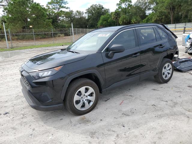 TOYOTA RAV4 LE 2021 with VIN 2T3H1RFV3MC152896 - Photo from auction