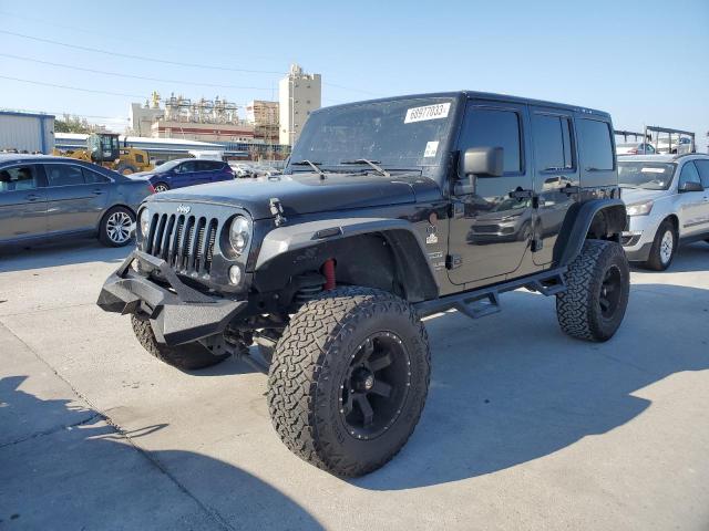 JEEP WRANGLER U 2014 with VIN 1C4BJWDG1EL115437 - Photo from auction
