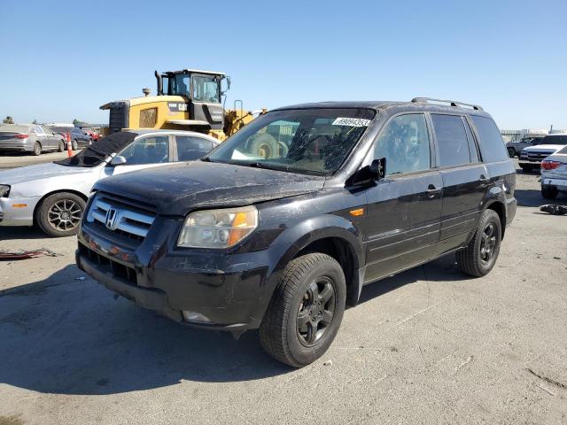 HONDA PILOT EXL 2007 with VIN 5FNYF28757B024689 - Photo from auction