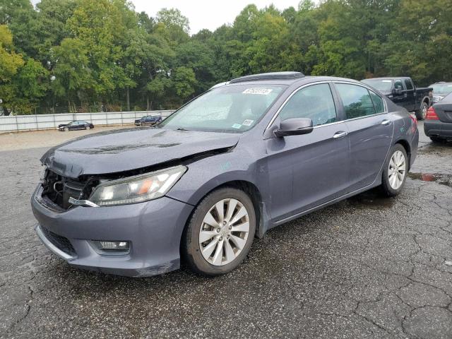 HONDA ACCORD EXL 2015 with VIN 1HGCR2F86FA206486 - Photo from auction