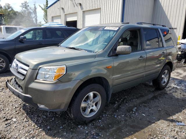HONDA PILOT EXL 2007 with VIN 5FNYF28587B022191 - Photo from auction