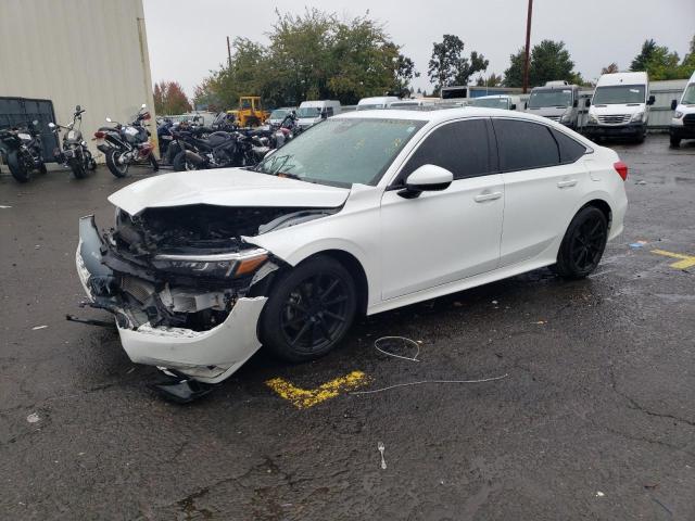 HONDA CIVIC EX 2022 with VIN 2HGFE1F71NH310040 - Photo from auction